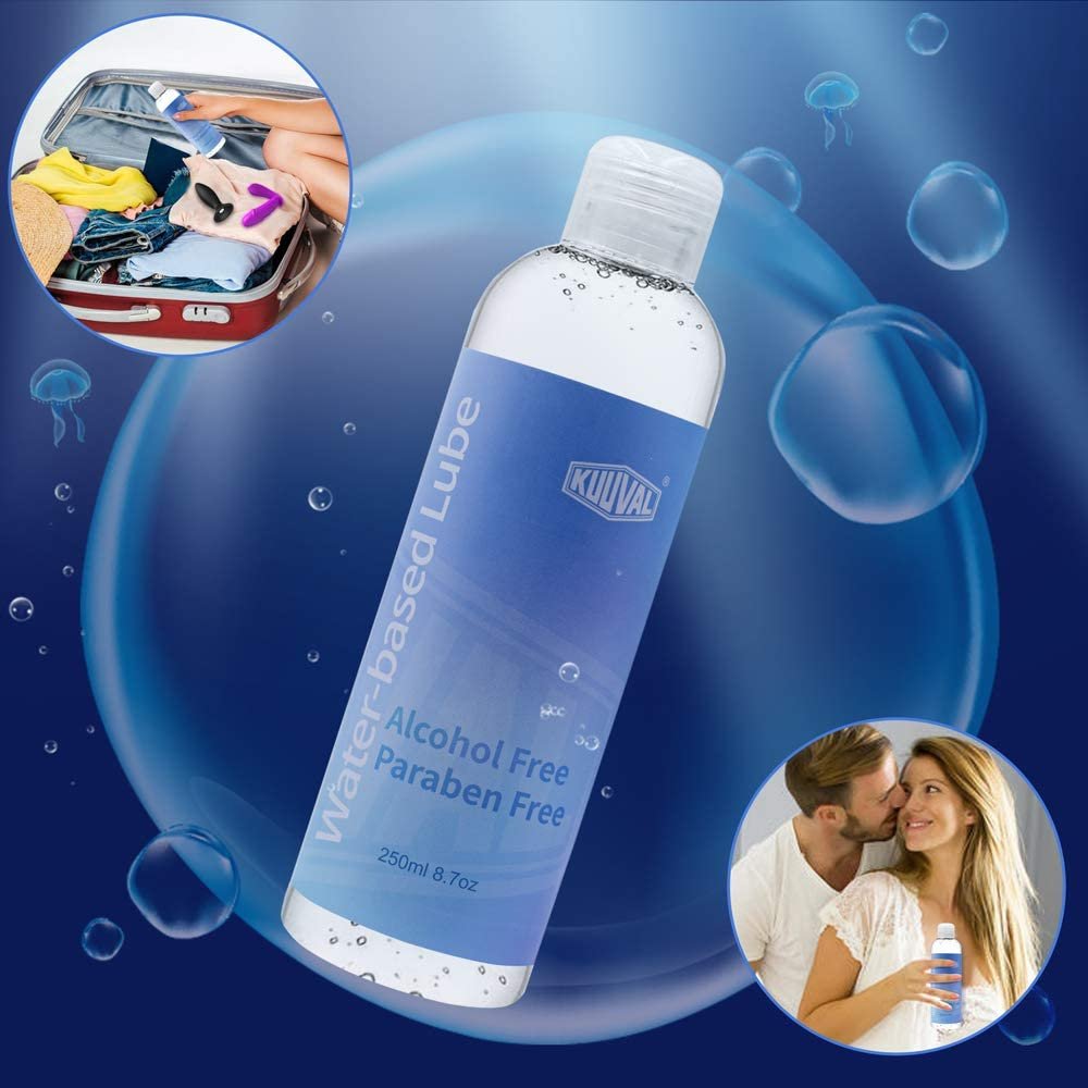 Water Based Personal Lubricant 8oz Bottle Sex Lube for Men, Women and Co photo