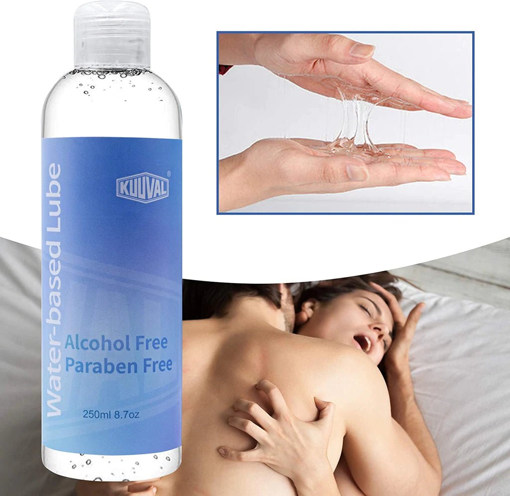 Water Based Personal Lubricant 8oz Bottle Sex Lube for Men, Women & Couples